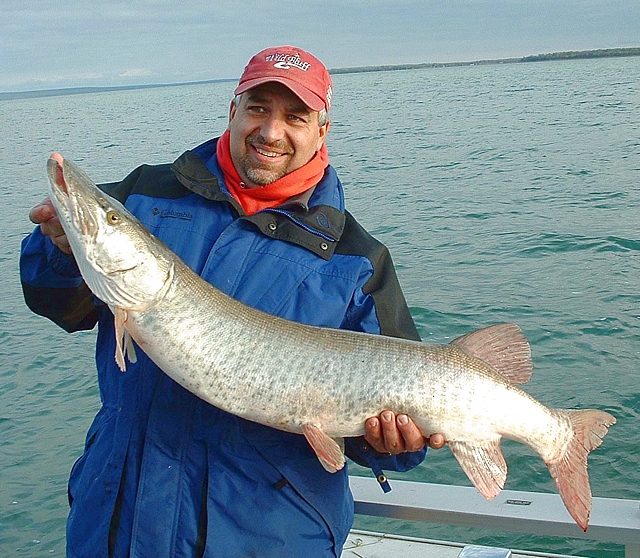 Bob Gravelle and nice low 40s fish...