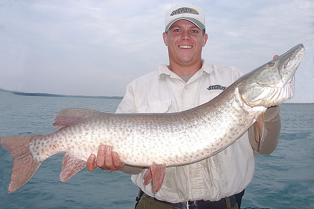 My son Bret and his nice silver mid 40s fish.