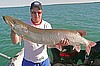 Jamie LeBlanc, first Musky, 48 inches and change.