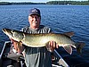 Wisconsin's Clear Lake, pretty fish...40"