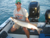 Steve Horton with nice afternoon Musky, July 2012